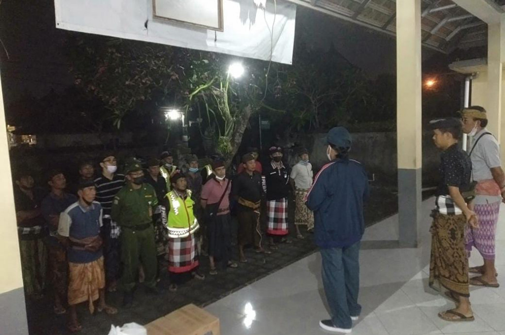 Pelaksanaan Pendataan Penduduk Non Permanen di Banjar Tegeh